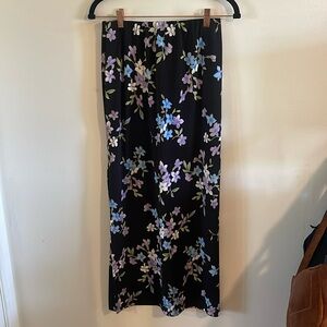 Vintage Midi Floral Skirt